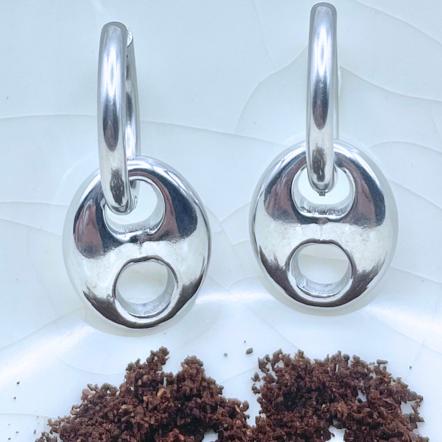 Boucles d'oreilles Moka