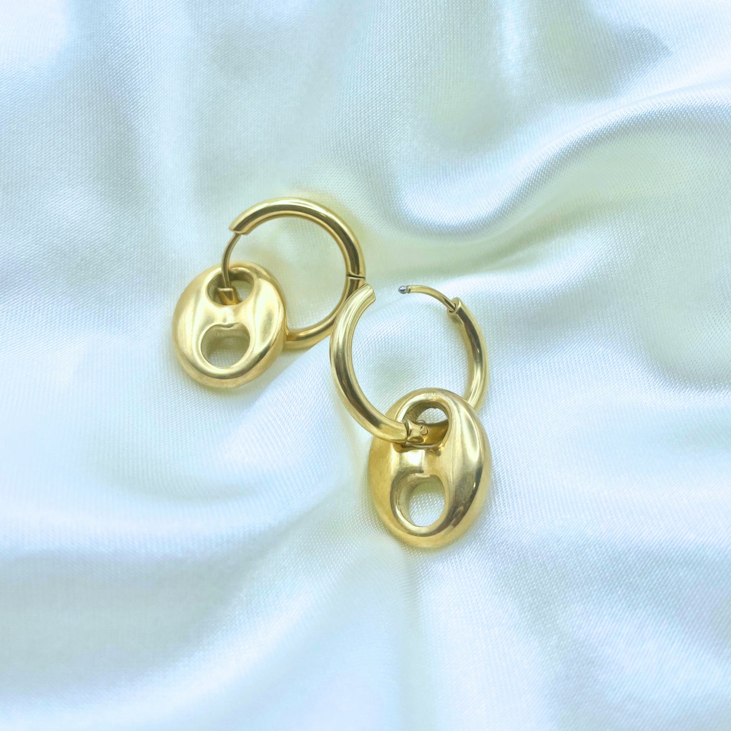 Boucles d'oreilles Moka