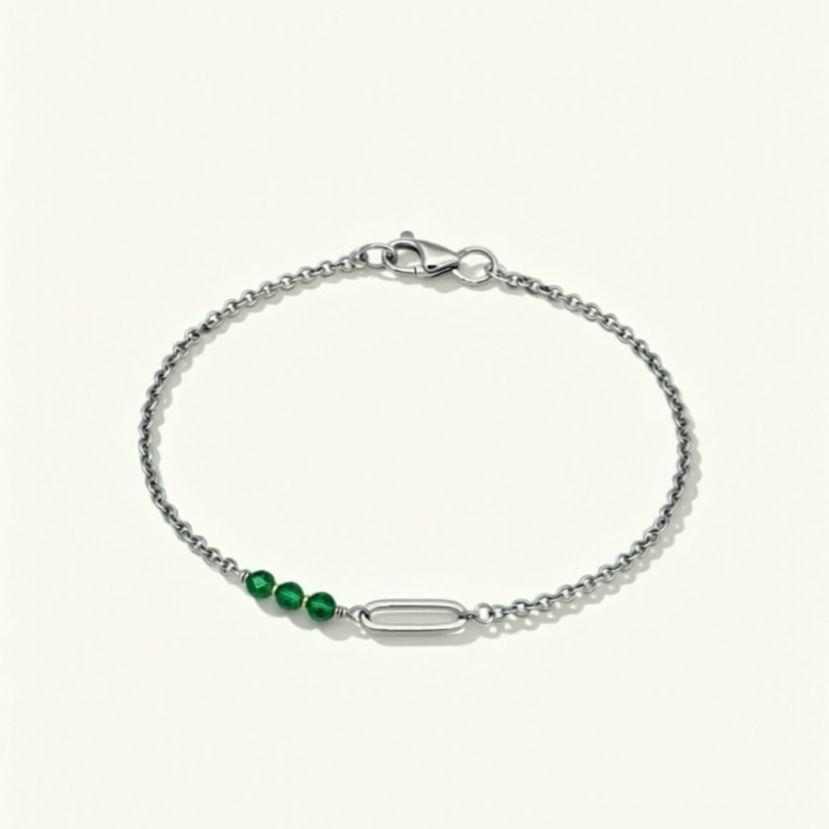 Bracelet Évasion chaîne, gros plan