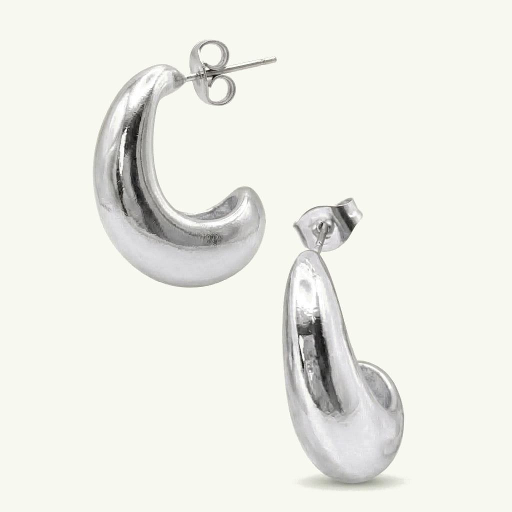 Boucles d'oreilles Virgule