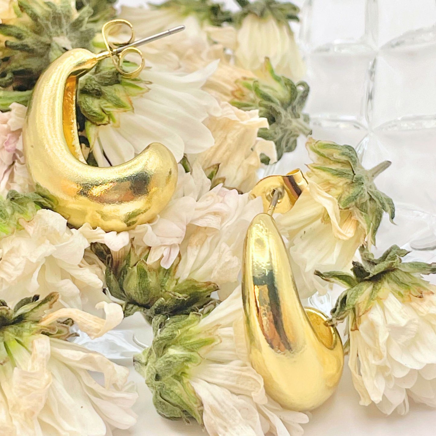 Boucles d'oreilles Virgule