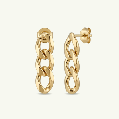 Boucles d'oreilles Gourmette