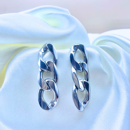 Boucles d'oreilles Gourmette