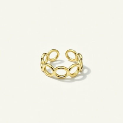 Bague Cassy en acier inoxydable
