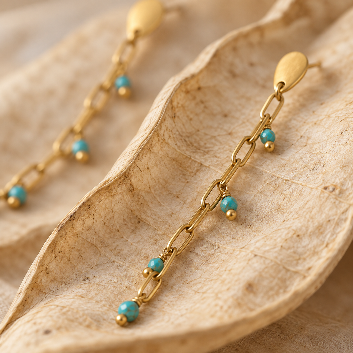 Boucles d'oreilles Infini
