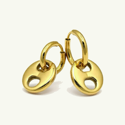 Boucles d'oreilles Moka