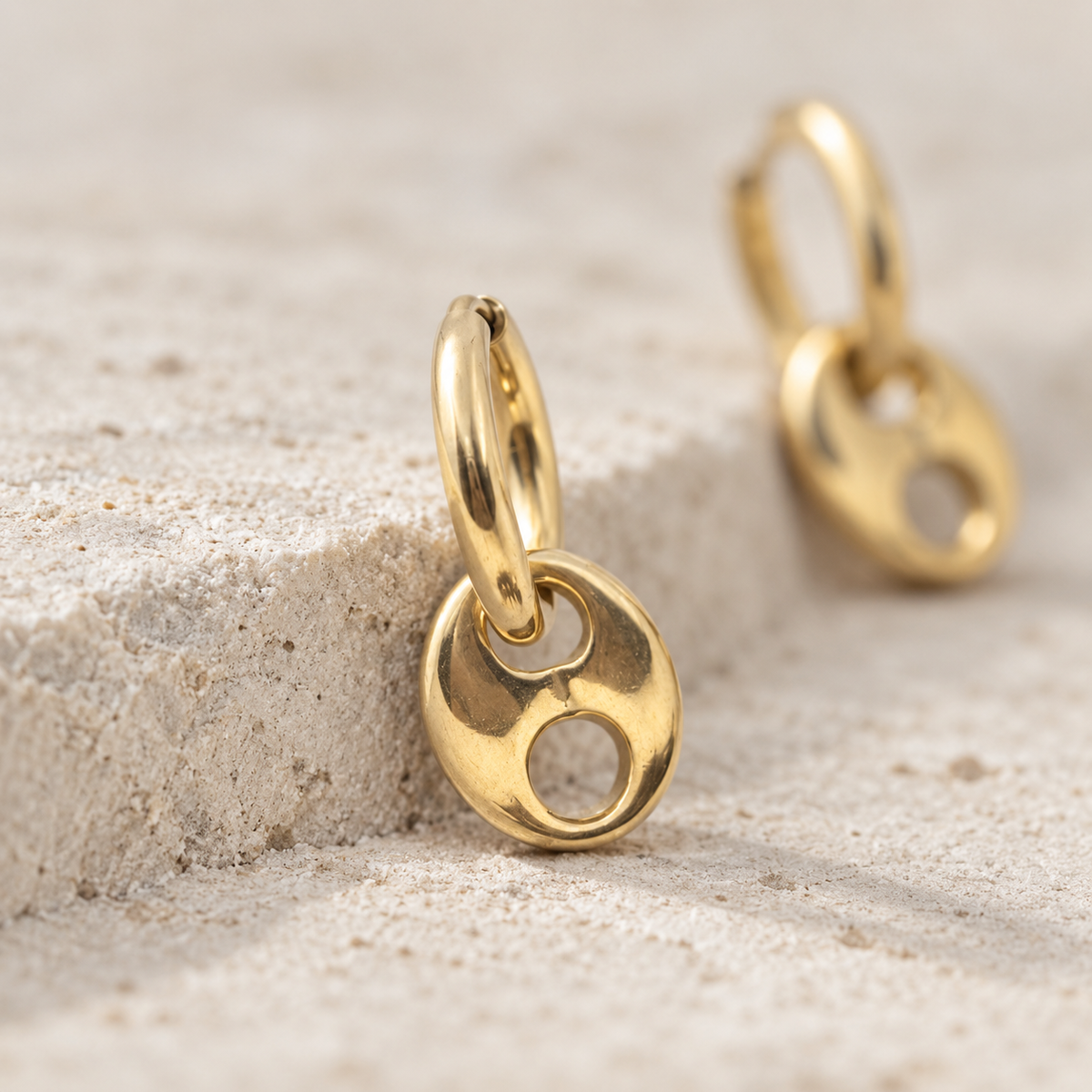 Boucles d'oreilles Moka