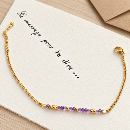 Bracelet à Message