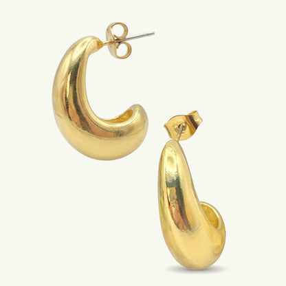 Boucles d'oreilles Virgule